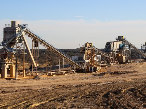 LIMESTONE AGGREGATE PLANT WITH FINES RECOVERY